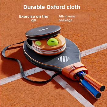 FED teniso raketė su aliuminio lydinio rėmu, nailono stygos, tiesus smūgis, svoris 95–100 g, rankenos G2