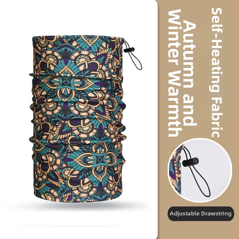 Dviračių maska lauko naudojimui, universalus dizainas, poliesterio audinys, vėju atspari ir šalčiui atspari, Moonbeam Bear