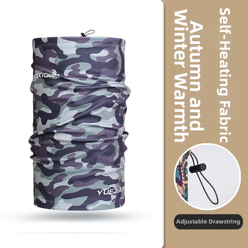 Dviračių maska lauko naudojimui, universalus dizainas, poliesterio audinys, vėju atspari ir šalčiui atspari, Moonbeam Bear