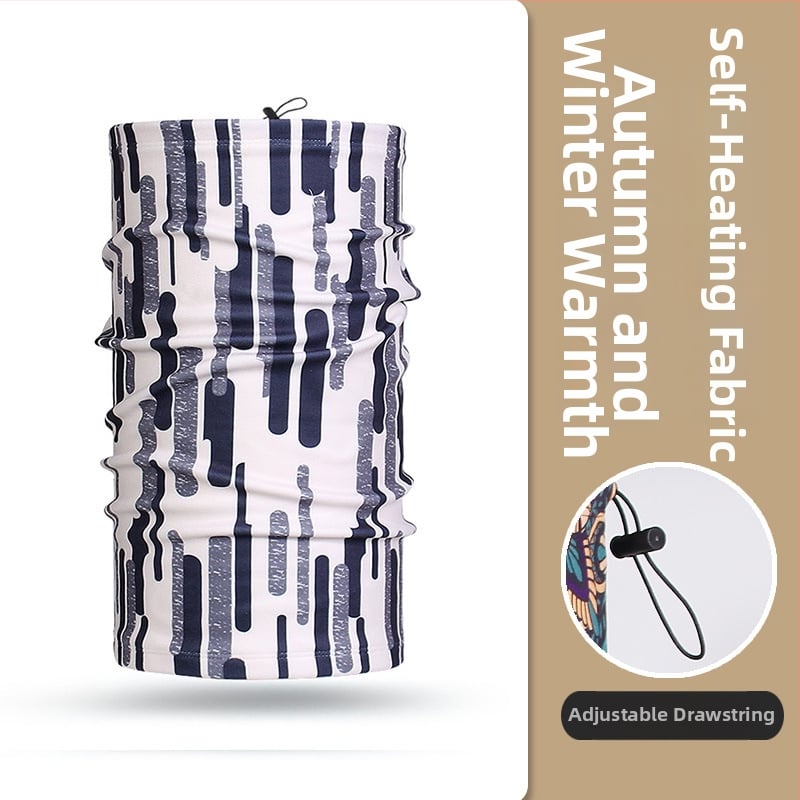 Dviračių maska lauko naudojimui, universalus dizainas, poliesterio audinys, vėju atspari ir šalčiui atspari, Moonbeam Bear