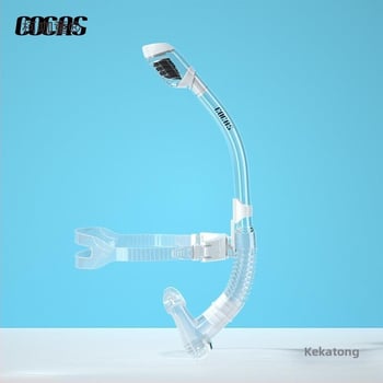 Priekšējā uzstādījuma pilnīgi sausais šnorkeles elpošanas kanāls treniņam brīvās niršanas — Modelis Kekatong