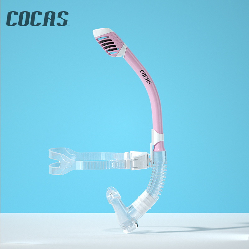 Priekšējā uzstādījuma pilnīgi sausais šnorkeles elpošanas kanāls treniņam brīvās niršanas — Modelis Kekatong