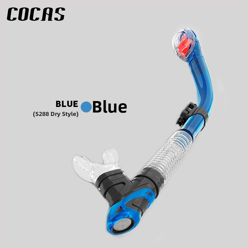 Priekšējā uzstādījuma pilnīgi sausais šnorkeles elpošanas kanāls treniņam brīvās niršanas — Modelis Kekatong