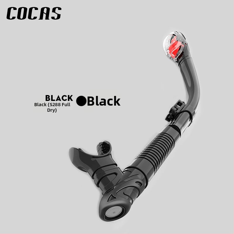 Priekšējā uzstādījuma pilnīgi sausais šnorkeles elpošanas kanāls treniņam brīvās niršanas — Modelis Kekatong