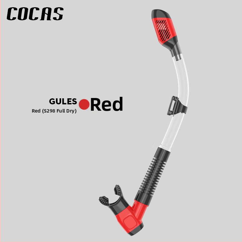 Priekšējā uzstādījuma pilnīgi sausais šnorkeles elpošanas kanāls treniņam brīvās niršanas — Modelis Kekatong