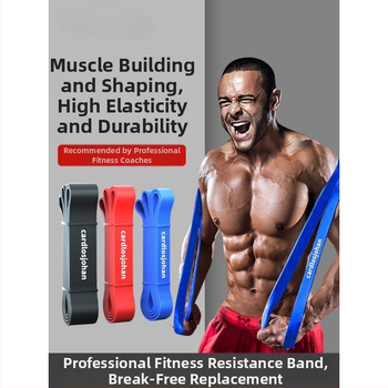 Elastinė fitneso juosta jėgos treniruotėms ir traukimams (pull-ups), universalus, Medžiaga: Kita, Prekės ženklas: Kita