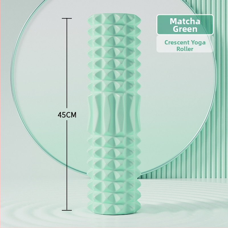 Sanfan jogos masažo rinkinys — putplasčio volelis EVA+PVC, spygliuota masažo lazdelė, fascijos kamuolys