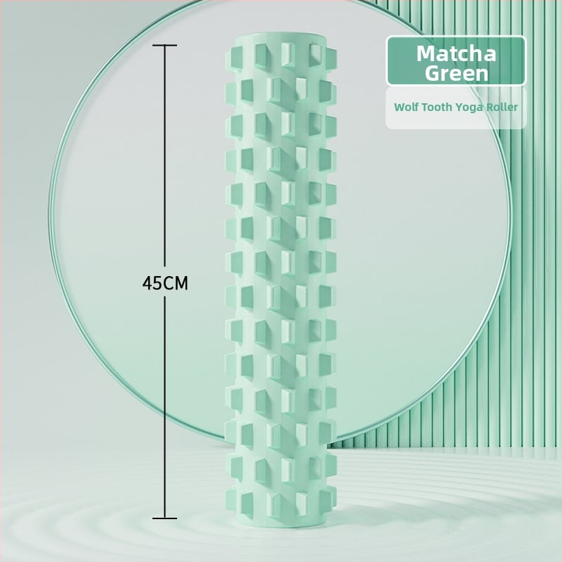 Sanfan jogos masažo rinkinys — putplasčio volelis EVA+PVC, spygliuota masažo lazdelė, fascijos kamuolys