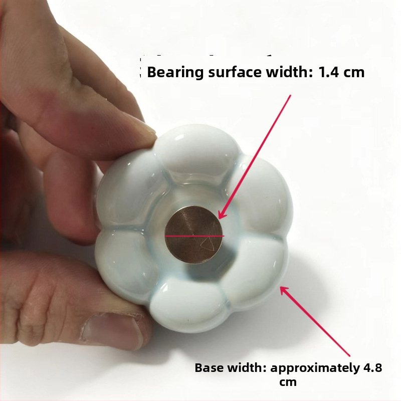 Keraminė dekoracija augalams su moliūgo forma (keramika; augalų dekoras; naujojo Kinų stiliaus)