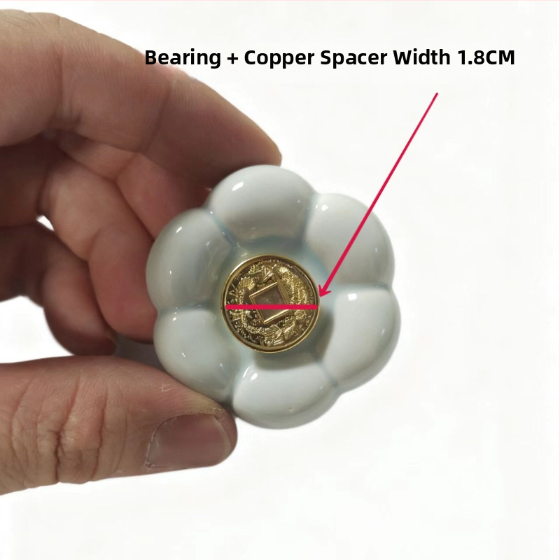 Keraminė dekoracija augalams su moliūgo forma (keramika; augalų dekoras; naujojo Kinų stiliaus)