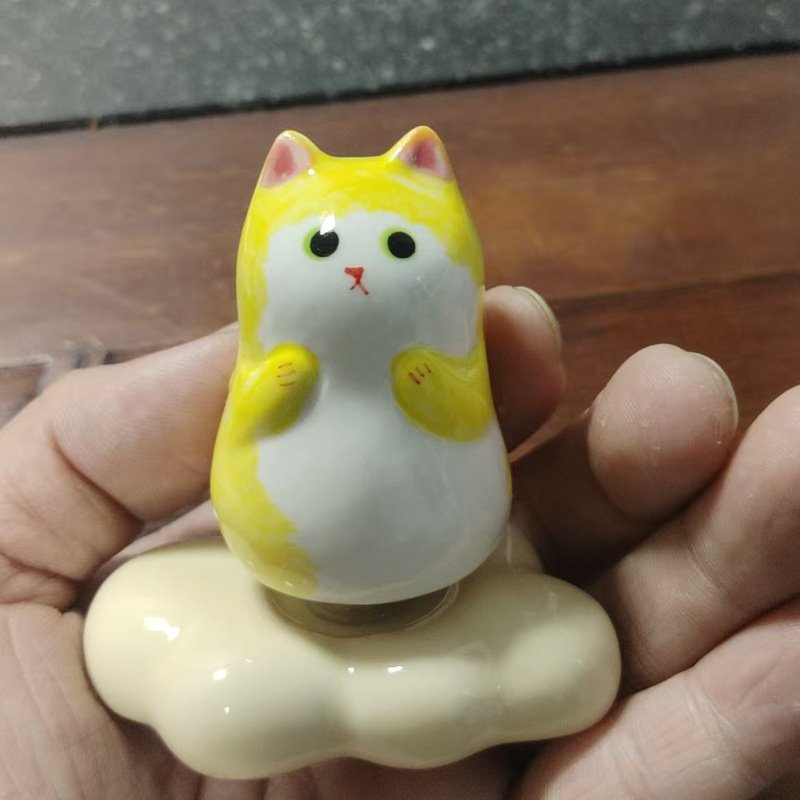 Keraminė dekoracija augalams su moliūgo forma (keramika; augalų dekoras; naujojo Kinų stiliaus)