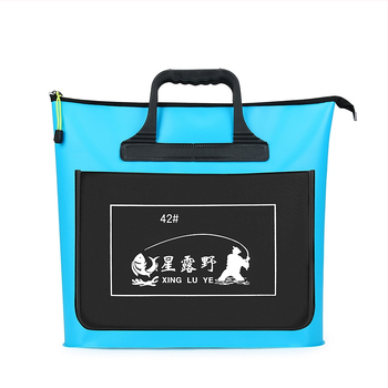 Морска риболовна чанта – EVA материал, водоустойчива, сгъваща се и преносима; предназначена за зареждане на примамки и съхранение на въдица, линия и макара.