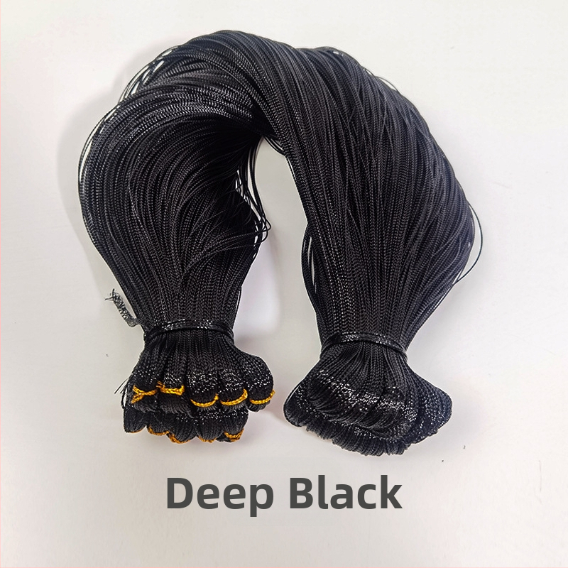 Fémes poliészter fonal, 8-szálas üreges belsővel, ideális kötéshez, ajándékcsomagoláshoz és hímzéshez