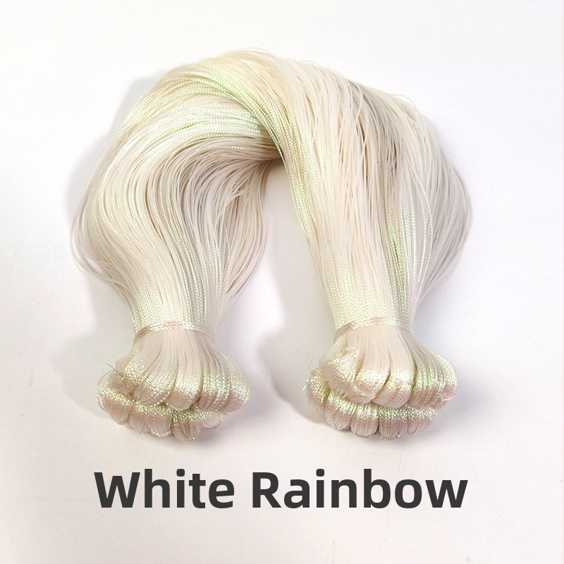 Fémes poliészter fonal, 8-szálas üreges belsővel, ideális kötéshez, ajándékcsomagoláshoz és hímzéshez