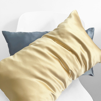 Jednostruka svilena navlaka za jastuk, 100% svila, jednobojna, 16–30 momme, reakcijsko bojenje