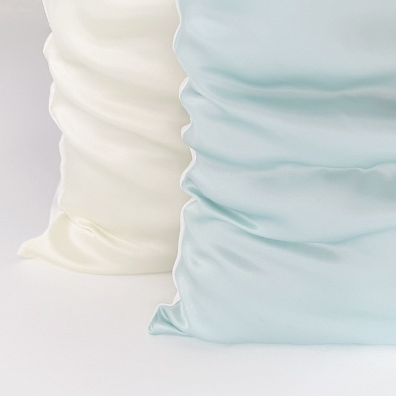 Jednostruka svilena navlaka za jastuk, 100% svila, jednobojna, 16–30 momme, reakcijsko bojenje