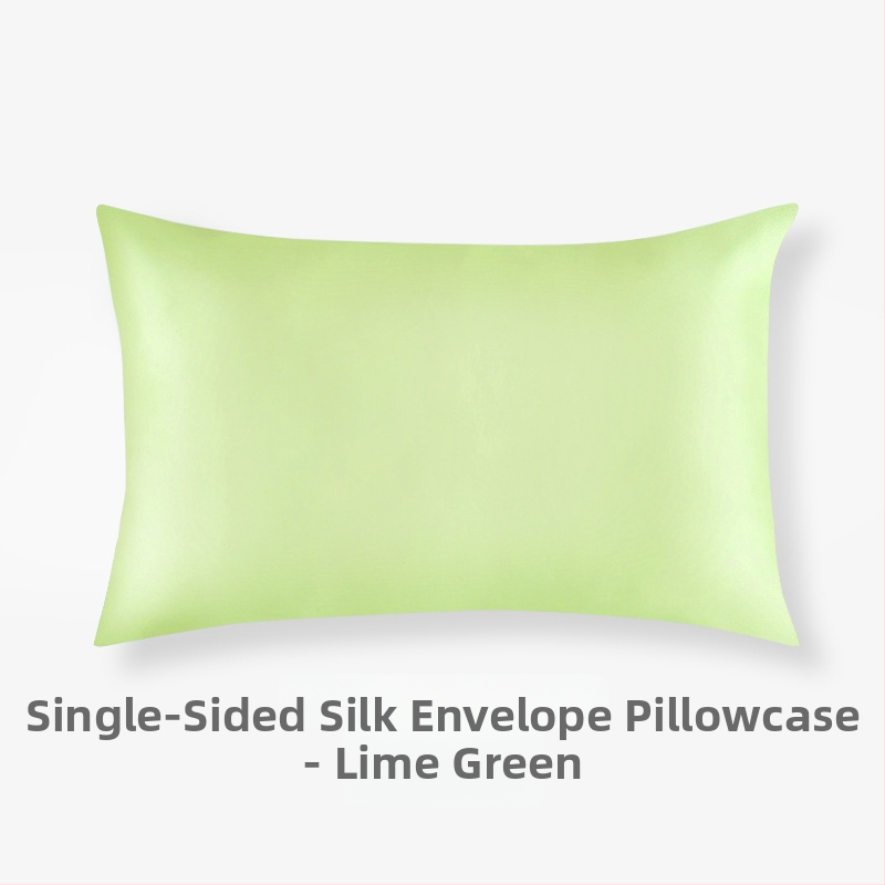 Jednostruka svilena navlaka za jastuk, 100% svila, jednobojna, 16–30 momme, reakcijsko bojenje