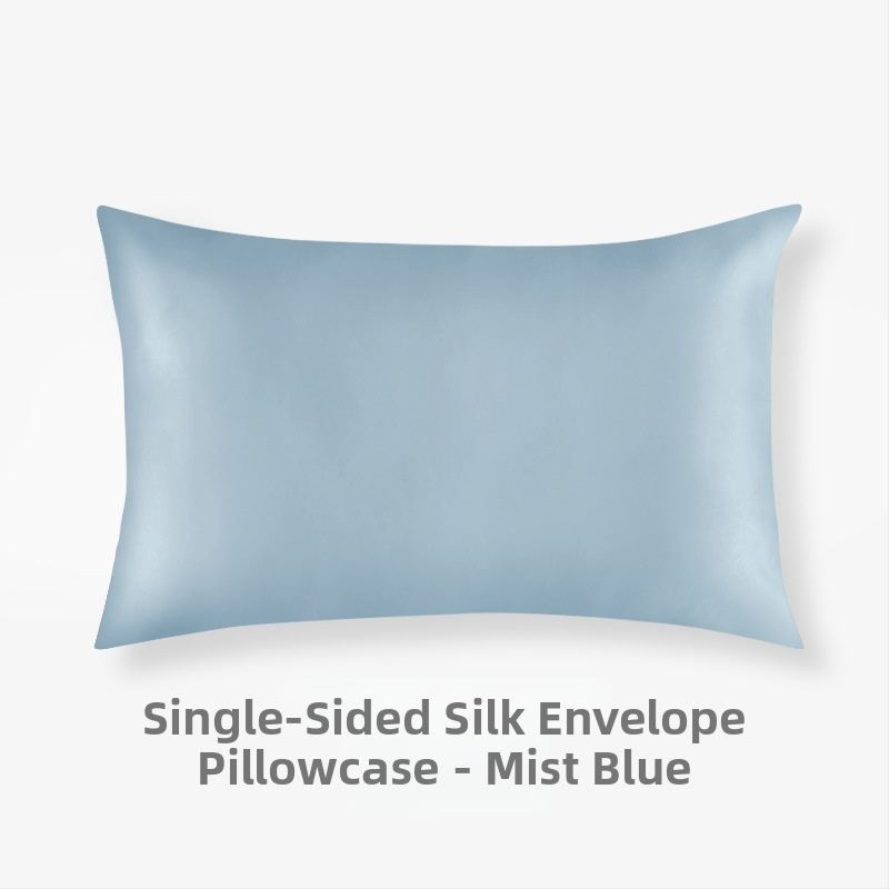 Jednostruka svilena navlaka za jastuk, 100% svila, jednobojna, 16–30 momme, reakcijsko bojenje