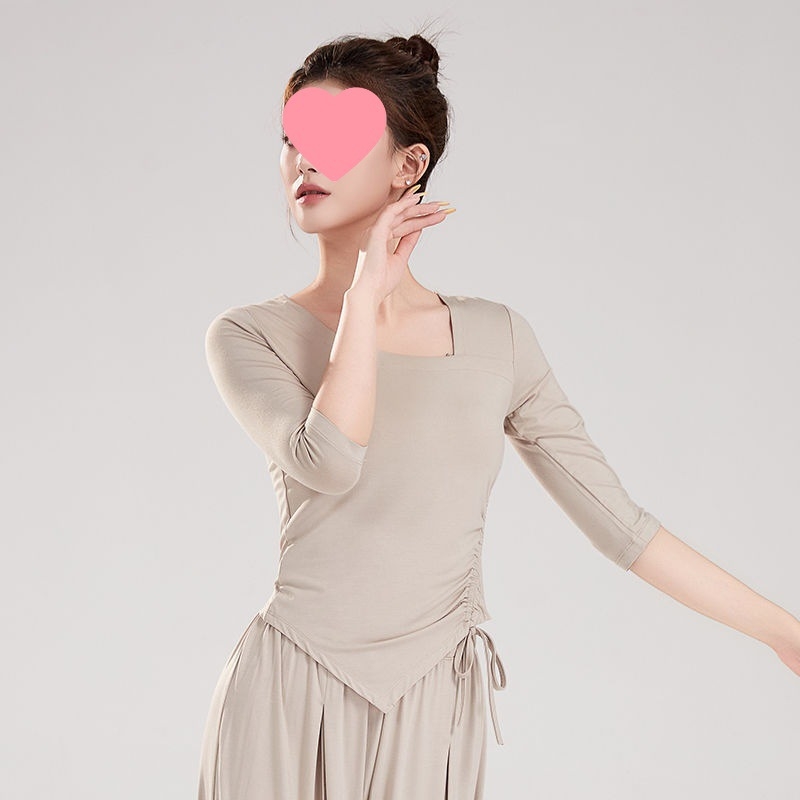 Moteriškos poliesterinės šokių kelnės su plačiomis kojomis, liaudies šokių stiliui, 2025 m. pavasaris