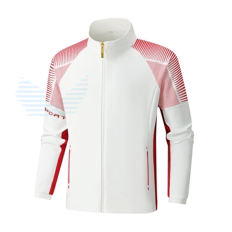 Unisex dryžuotas treniruočių komplektas su ilgomis rankovėmis ir revero apykakle, medvilnė, dviejų dalių sportinis kostiumas žiemai, pavasariui ir rudeniui