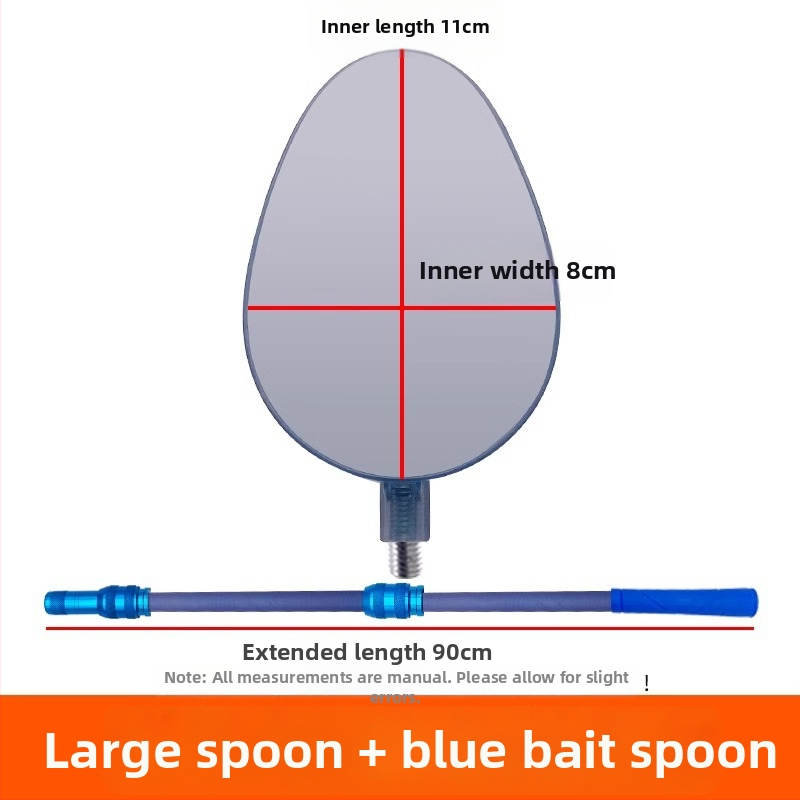 Etetőkanál összecsukható karbonszárú — Giant Fin King; anyag: Egyéb