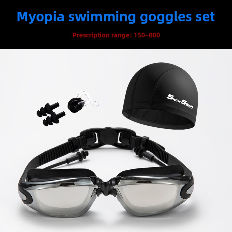 SnowSwim очила за плуване против запотяване, PC лещи, за възрастни