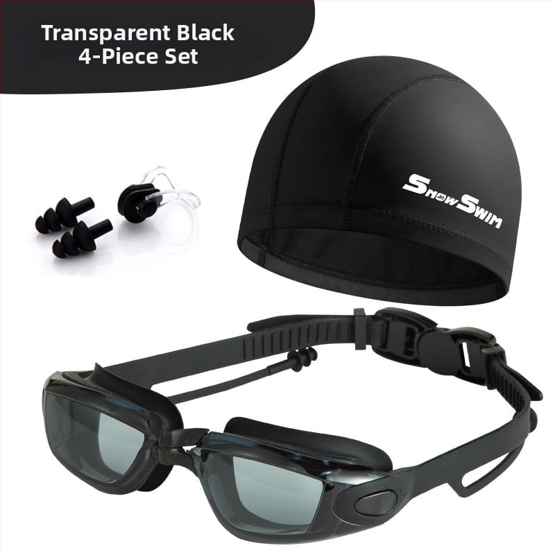 SnowSwim antifog peldēšanas brilles, PC lēcas, pieaugušajiem