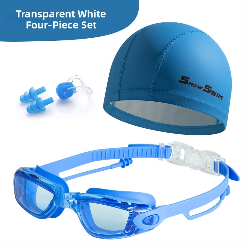 SnowSwim antifog peldēšanas brilles, PC lēcas, pieaugušajiem