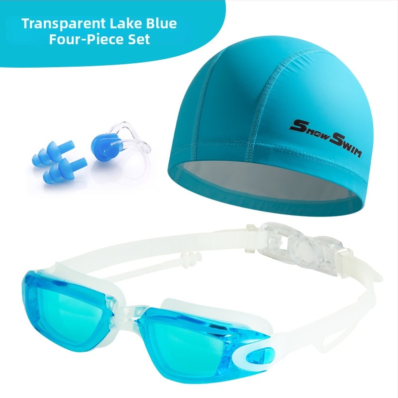 SnowSwim antifog peldēšanas brilles, PC lēcas, pieaugušajiem