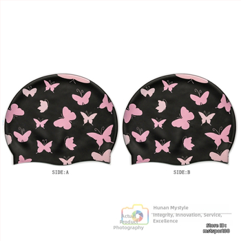 Silicone peldēšanas cepure ar apdruku, pieaugušajiem, piemērota peldēšanai un ūdenssportiem, Meister zīmols ar pielāgojamu logotipu