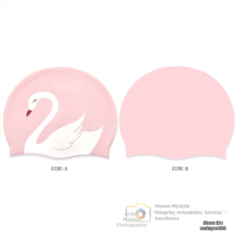 Silicone peldēšanas cepure ar apdruku, pieaugušajiem, piemērota peldēšanai un ūdenssportiem, Meister zīmols ar pielāgojamu logotipu