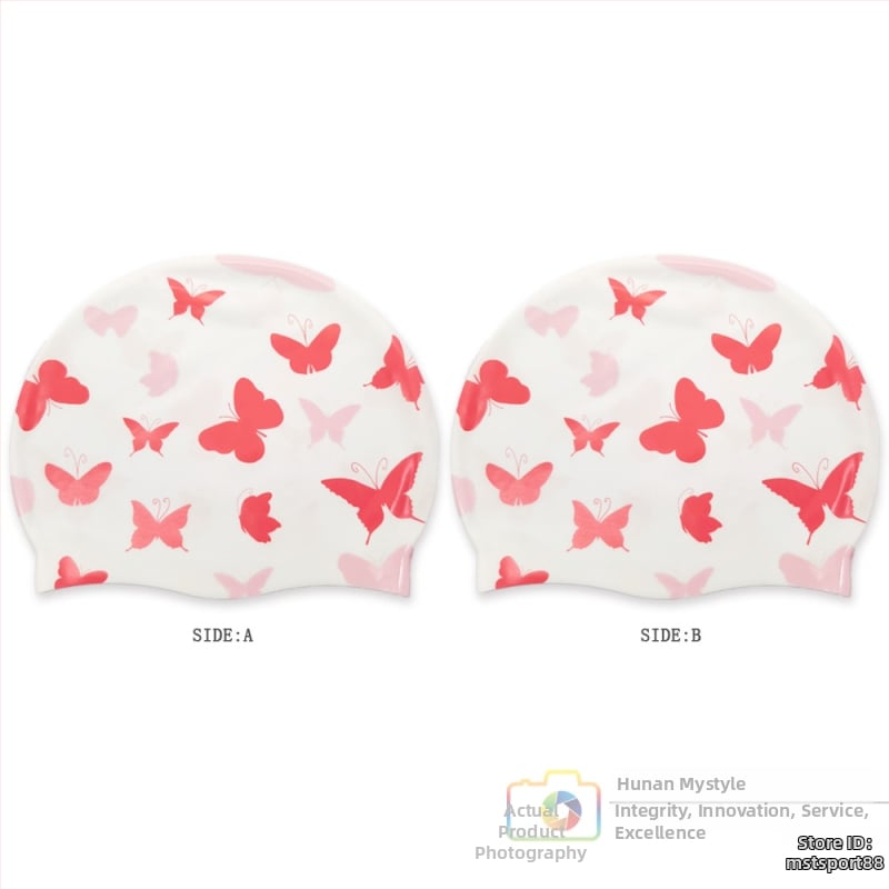 Silicone peldēšanas cepure ar apdruku, pieaugušajiem, piemērota peldēšanai un ūdenssportiem, Meister zīmols ar pielāgojamu logotipu