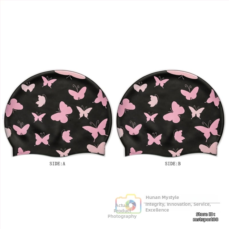 Silicone peldēšanas cepure ar apdruku, pieaugušajiem, piemērota peldēšanai un ūdenssportiem, Meister zīmols ar pielāgojamu logotipu