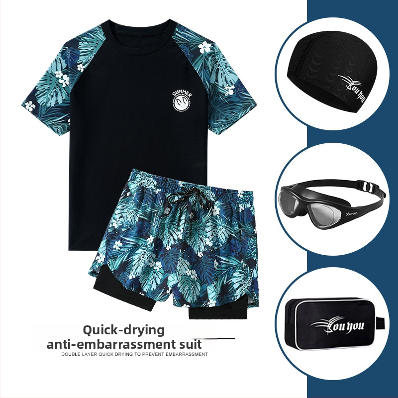 Vyrų maudymosi komplektas – poliesterio audinys, poliesterio pamušalas, briefs stilius, tinkamas plaukiojimui ir vandens pratyboms