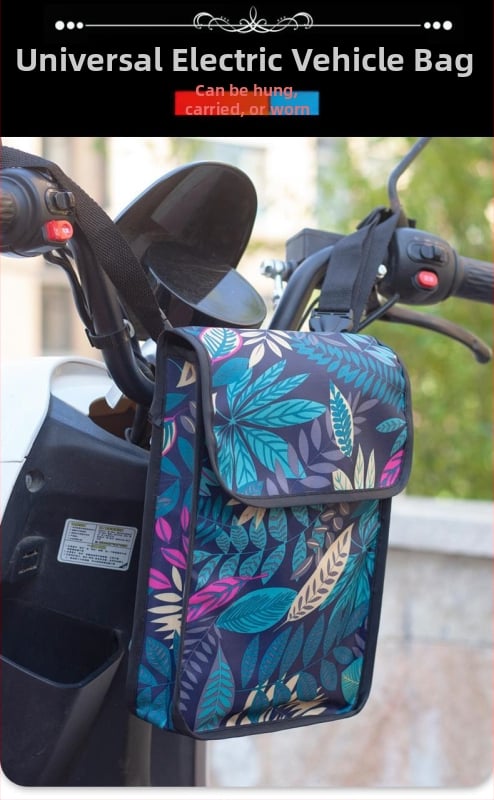 Велосипедна чанта водоустойчива, 3L капацитет, модел 588, платно, предно отделение за съхранение