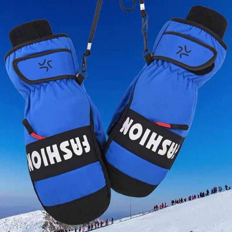 Slidinėjimo pirštinės (neutrali lytis; universalus amžius; medžiaga: guma/plastikas; autorizuota privati prekės ženklas)