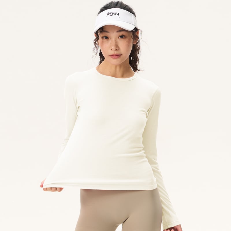 Grey Shell Merino Wool Quick-Dry Μακριά Μανίκια T‑Shirt Γυναικών – Διαπνοή, Αθλητικό Για Πεζοπορία και Τρέξιμο