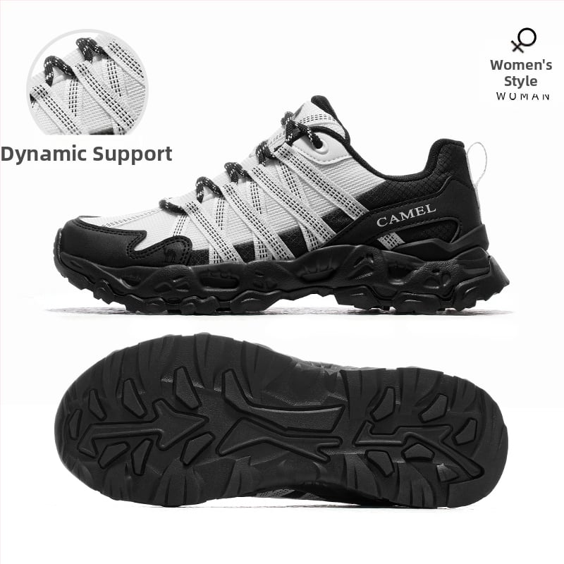 Camel Uniszex Túra cipő – Csúszásmentes, Könnyű, Kopásálló, Szabadidős Outdoor Túrákhoz