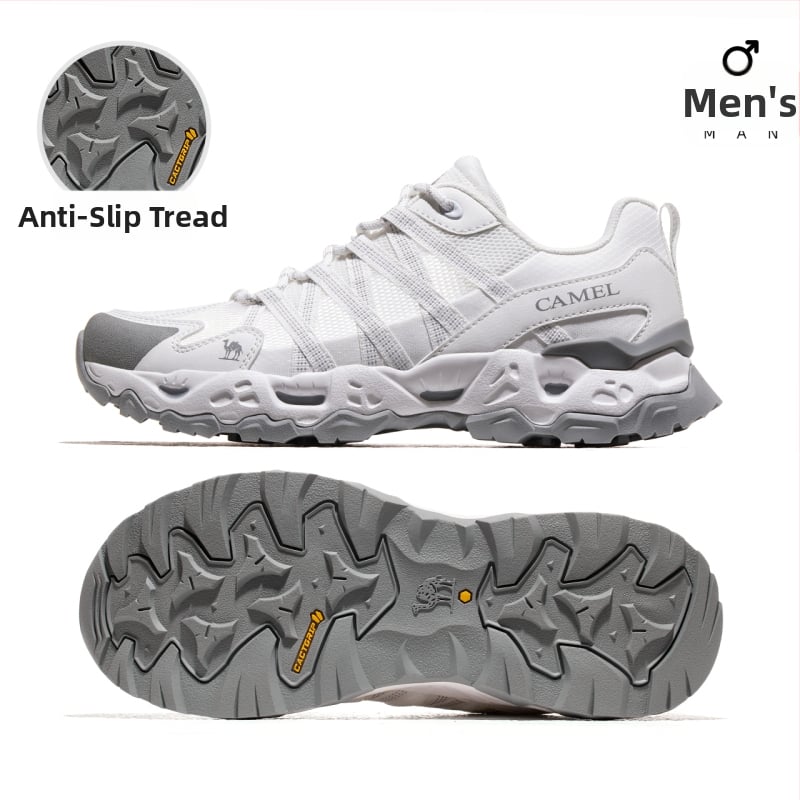 Camel Uniszex Túra cipő – Csúszásmentes, Könnyű, Kopásálló, Szabadidős Outdoor Túrákhoz