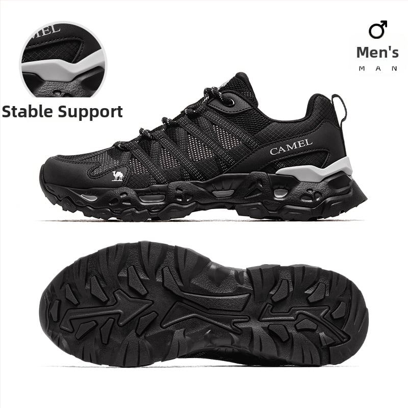 Camel Uniszex Túra cipő – Csúszásmentes, Könnyű, Kopásálló, Szabadidős Outdoor Túrákhoz