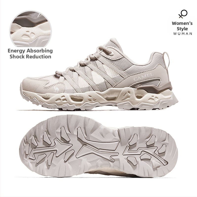 Camel Uniszex Túra cipő – Csúszásmentes, Könnyű, Kopásálló, Szabadidős Outdoor Túrákhoz