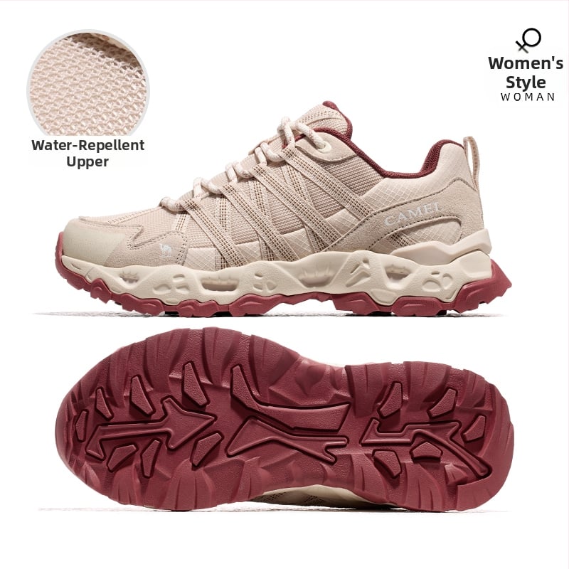 Camel Uniszex Túra cipő – Csúszásmentes, Könnyű, Kopásálló, Szabadidős Outdoor Túrákhoz