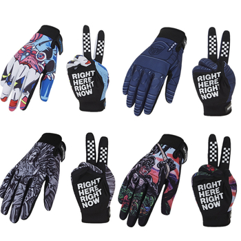 Universālas auduma motocikla braukšanas cimdi, saderīgi ar skārienjutīgu ekrānu, izturīgi pret nodilumu