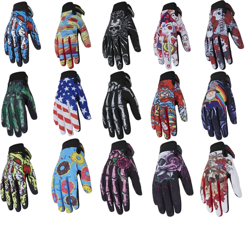 Universālas auduma motocikla braukšanas cimdi, saderīgi ar skārienjutīgu ekrānu, izturīgi pret nodilumu