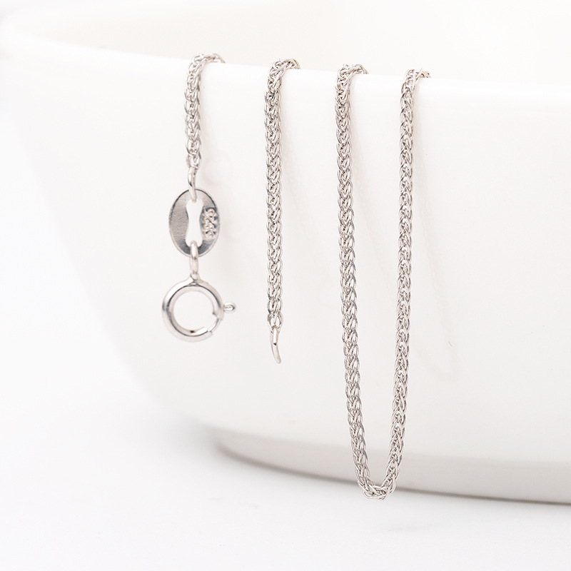 Vėrinys su gintaro pakabuku, geometrinis dizainas, S925 sidabro įdėklas, Xingyu Jewelry, lengvas prabangos stilius