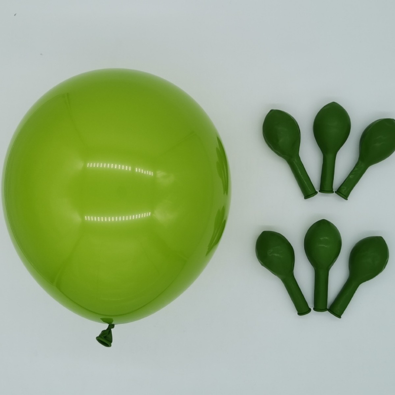 Lateksinių balionų rinkinys — apvalus, karikatūrinis raštas, spausdintas logotipas