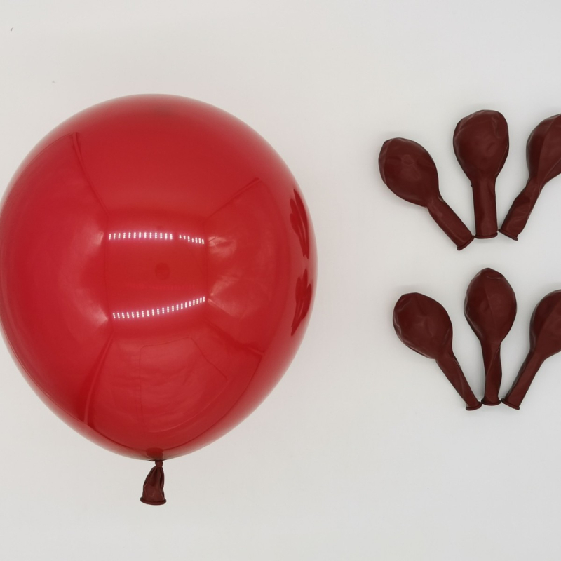 Lateksinių balionų rinkinys — apvalus, karikatūrinis raštas, spausdintas logotipas