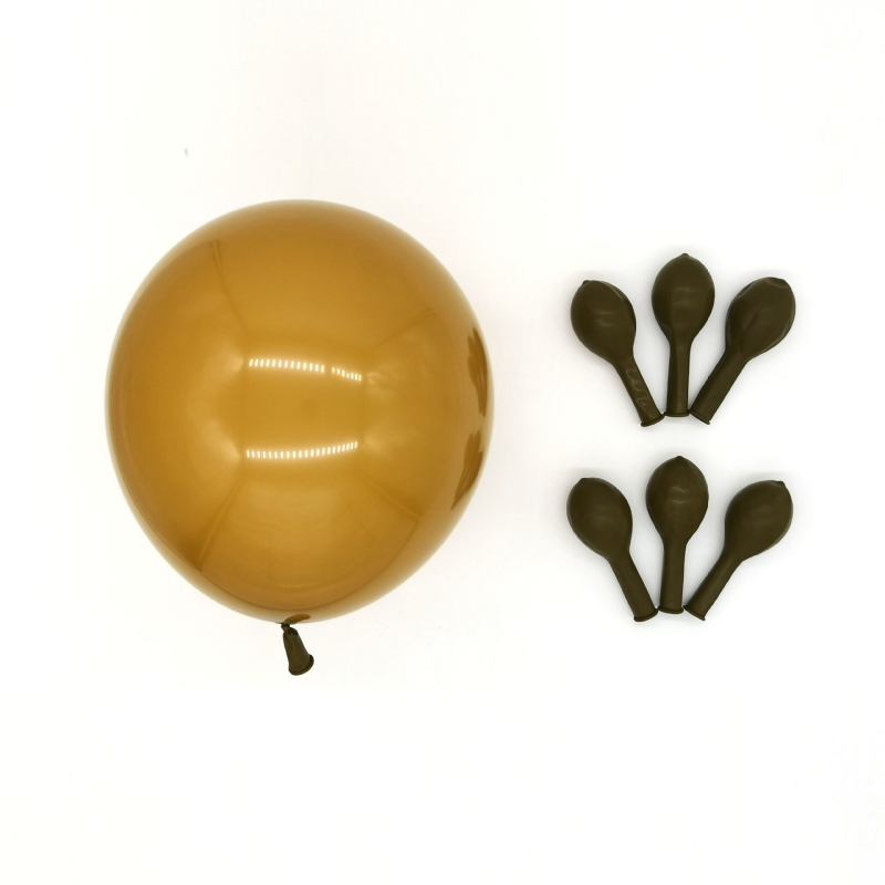 Lateksinių balionų rinkinys — apvalus, karikatūrinis raštas, spausdintas logotipas