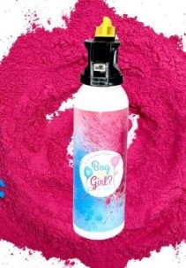 Lyties atskleidimo kamuolys su milteliais – Plastinės žaidimų kamuolys, Spausdinimo procesas, Svoris 590 g, Prekės ženklas Other