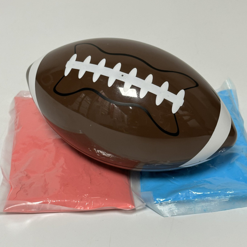 Lyties atskleidimo kamuolys su milteliais – Plastinės žaidimų kamuolys, Spausdinimo procesas, Svoris 590 g, Prekės ženklas Other